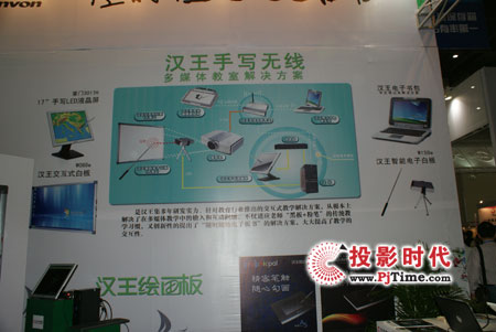漢王無線手寫解決方案亮相2009高儀展