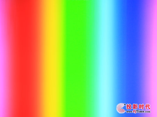 �곞H5360����3DͶӰ�C(j��)ɫ�ʜy(c��)ԇ