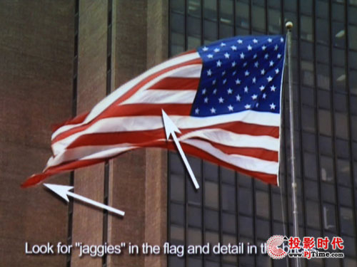 明基W600家用投影機抗噪點測試