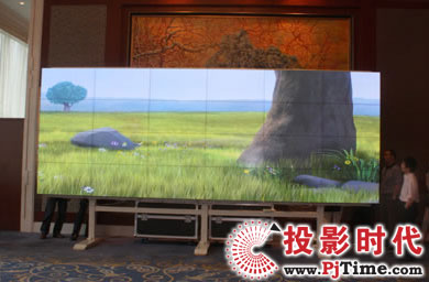 歐麗安MPDP等離子無縫拼接大屏幕最新產品OPM-4250 6X4拼接