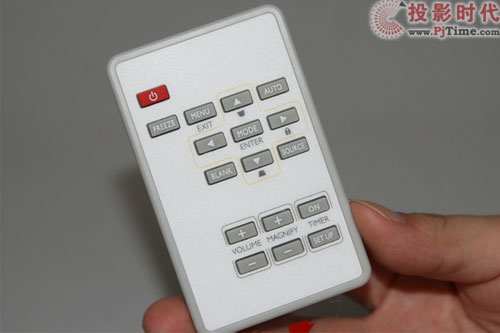 三菱GW-375 3D寬屏投影機評測_細節與附件