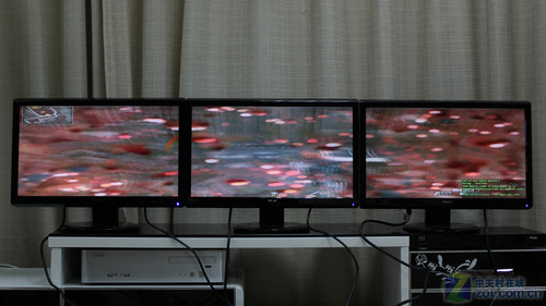 史上最發燒 3屏3D顯示器拼接終極體驗