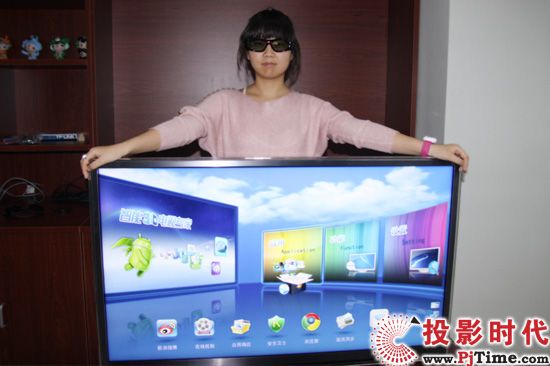 美女同事首次加盟 康佳8000電視外觀搶先曝