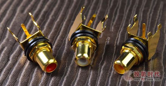導體采高純度黃銅:MPS Gaia RCA母座端子頭