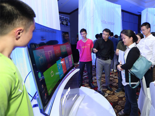 海信智能電視在幫喬布斯圓夢