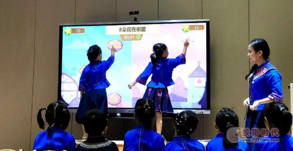 環江毛南族自治縣攜手希沃開展信息技術與幼兒園教學融合探討活動,共探學科融合創新