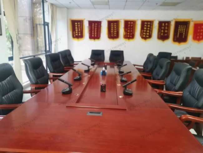 雷蒙電子全數字會議系統應用于貴州省某市人民政府等