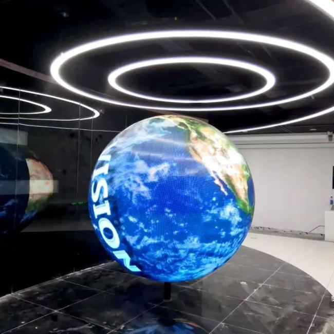 Edgelight邊光 | LED柔性顯示屏,360°凹造型