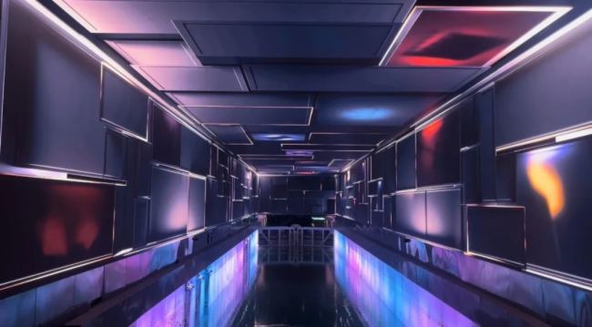 在#亮馬河鉑宮閘#看一場超8K的夢幻光影秀是一種怎樣的體驗?