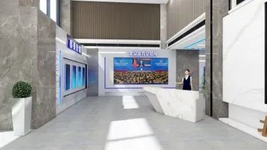 美冠科技案例賞析 | 北交所昌平服務基地展廳