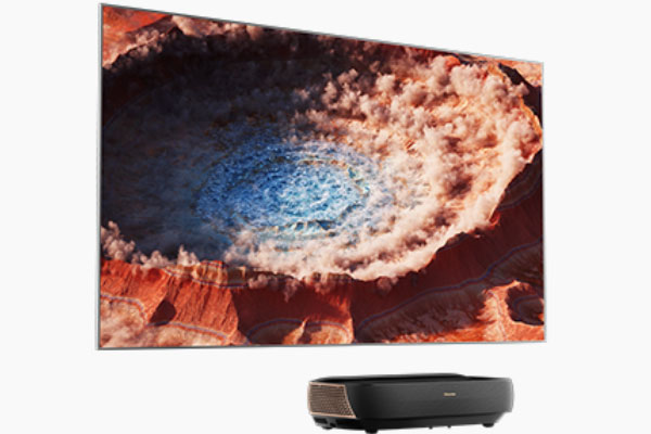 海信全球首款全色全聲屏100L9V