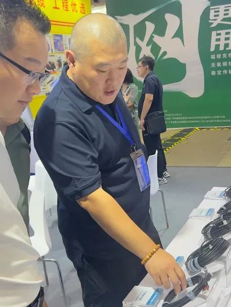 展會現場丨菲伯爾亮相2024智能建筑展覽會