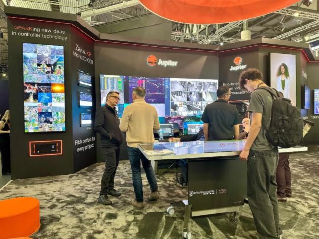 Jupiter丘比特攜全新跨代產品亮相ISE2025