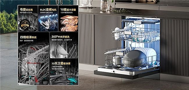 新家的第1臺家電選它!海信洗碗機讓夫妻吵架減少